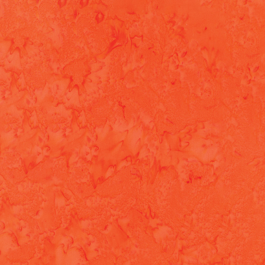 Expressions Hand-Dyes Batik Quilt Fabric - Mandarin (Orange) - BT21000-234