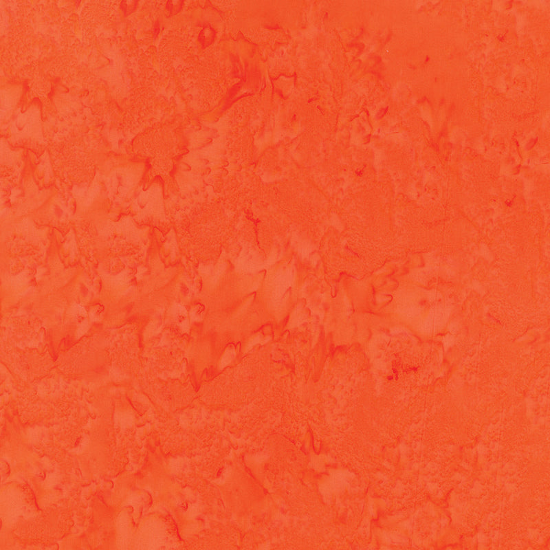 Expressions Hand-Dyes Batik Quilt Fabric - Mandarin (Orange) - BT21000-234