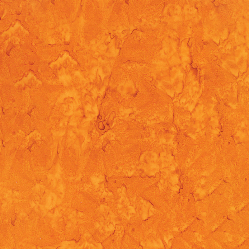 Expressions Hand-Dyes Batik Quilt Fabric - Marigold (Orange) - BT21000-236