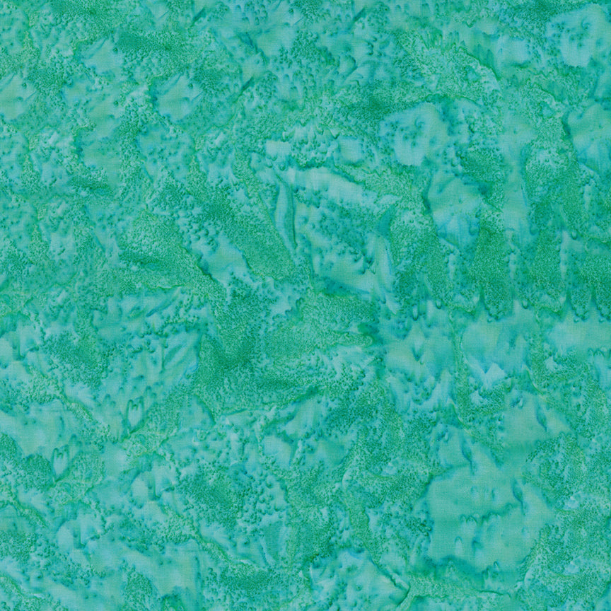 Expressions Hand-Dyes Batik Quilt Fabric - Smoky Teal - BT21000-279