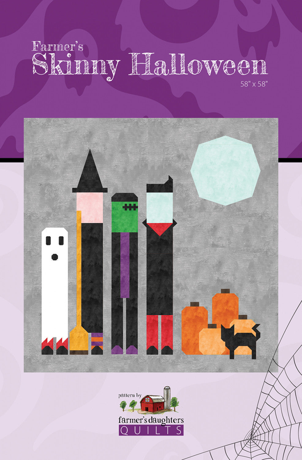 Farmer's Skinny Halloween Quilt Pattern - FDQ-HALLOWEEN