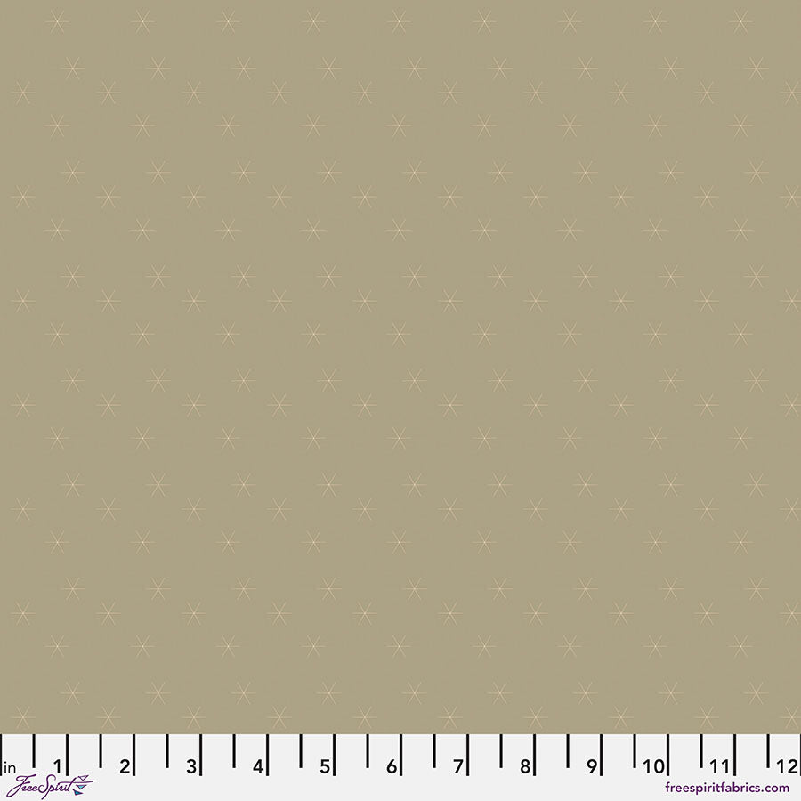 Field Study Quilt Fabric - Breeze in Calm (Tan) - PWSK064.CALM