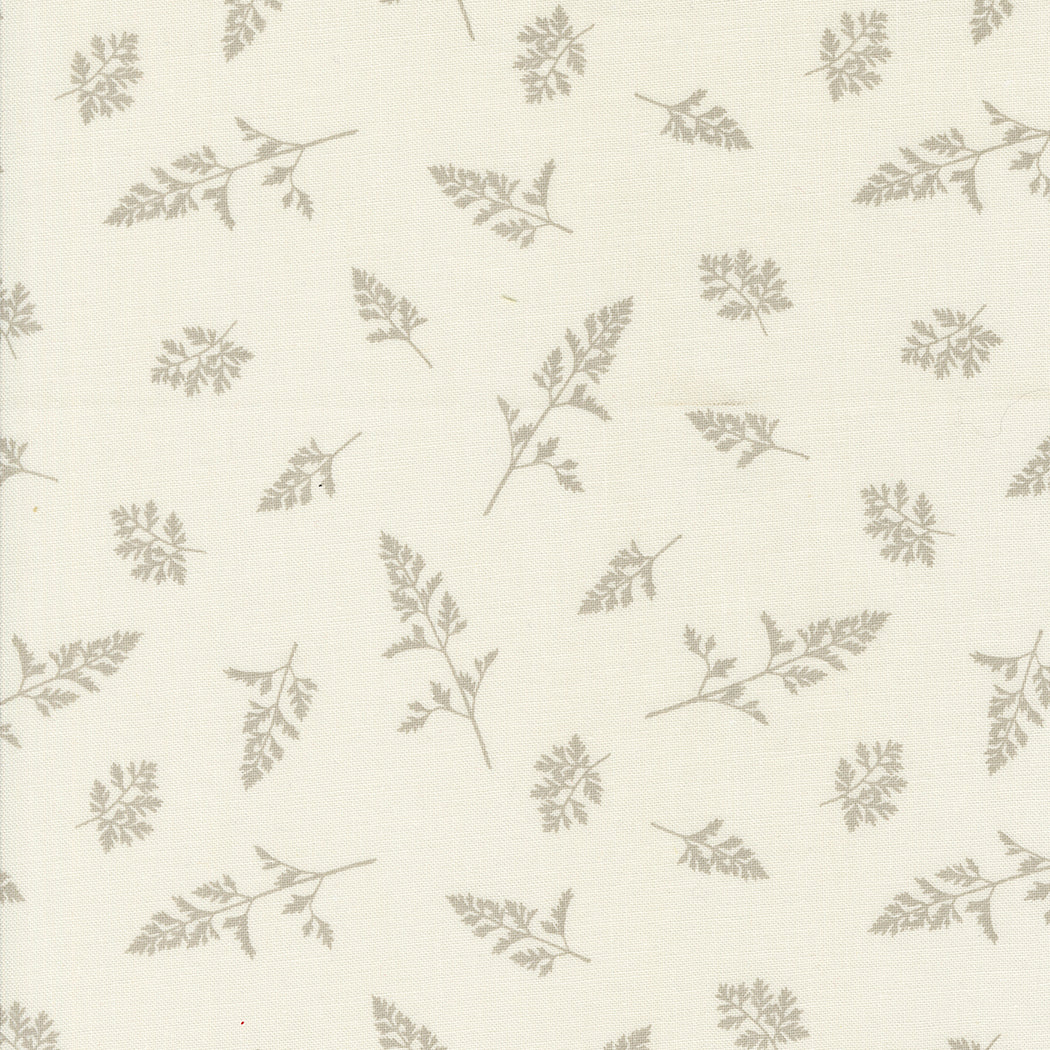 Field of Flowers Quilt Fabric - Sprigs in Porcelain Cream - 3317 11