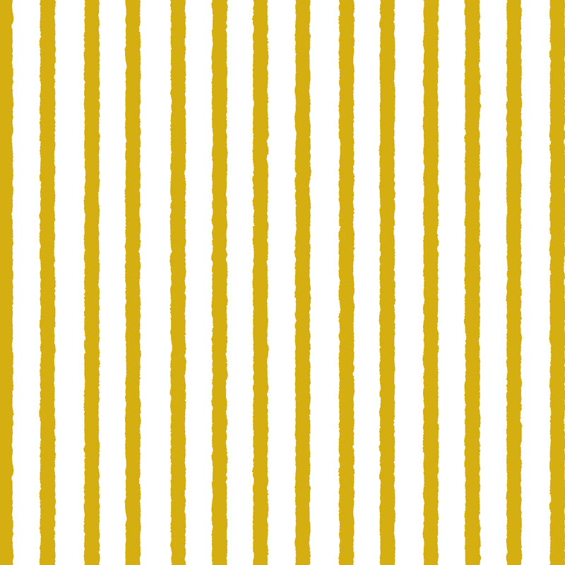 Finishing Touches Quilt Fabric - Binding Stripes in Yellow - RJ6052-YE8