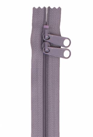 Handbag Zipper, 30", Double Slide By Annie - Gunmetal - ZIP30-115