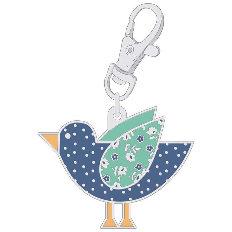 Happy Bird Enamel Charm - ST-31084