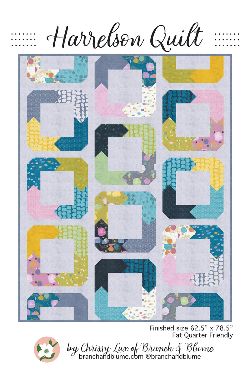 Harrelson Quilt Pattern by Chrissy Lux - BNB-2319