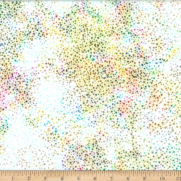 Hoffman Bali Batik Quilt Fabric - Dot in Iridescent - 885 719-IRIDESCENT