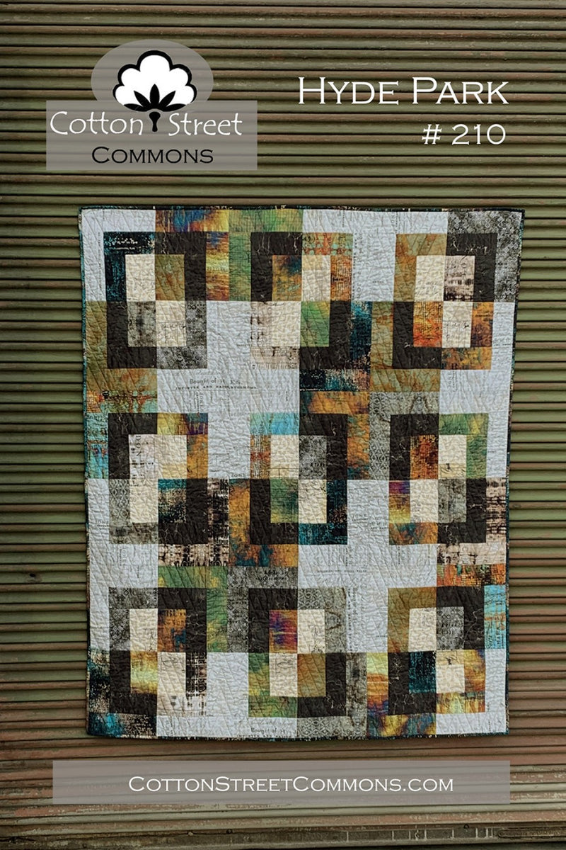 Hyde Park Quilt Pattern by Cotton Street Commons - CSC210