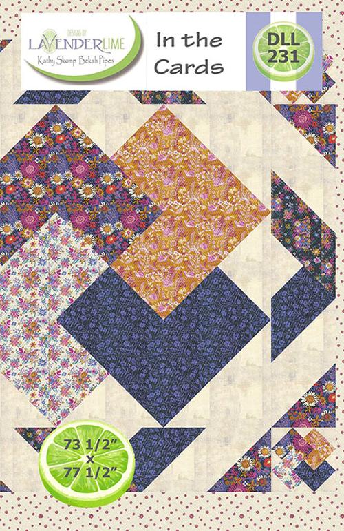 In The Cards Quilt Pattern from Designs by Lavender Lime - DLL 231