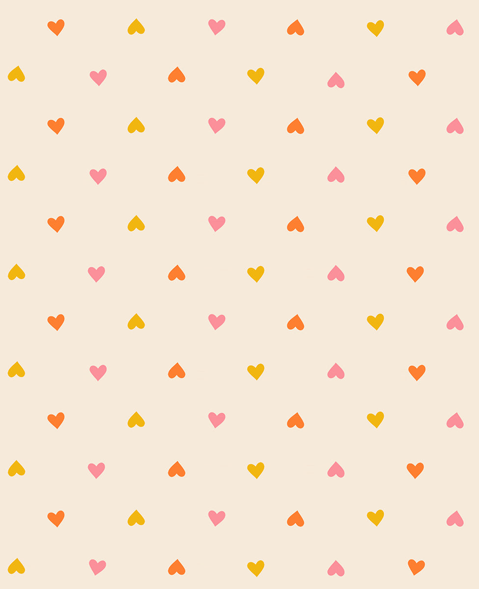 Juicy Quilt Fabric by Ruby Star Society - Hearts in Multi/Cream - RS0091 12