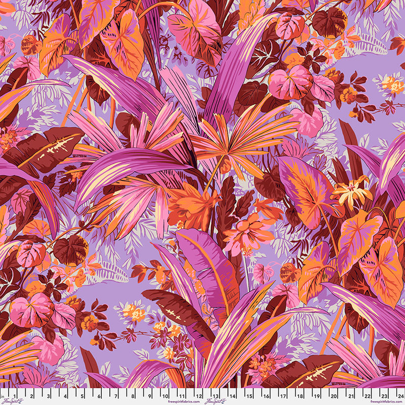 Kaffe Fassett Collective August 2024 Quilt Fabric - Jungle in Red - PWPJ126.RED