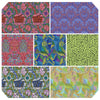 Kaffe x Morris & Co Quilt Fabric - 7 piece Fat Quarter Bundle in Bold - FB4FQKW.BOLD