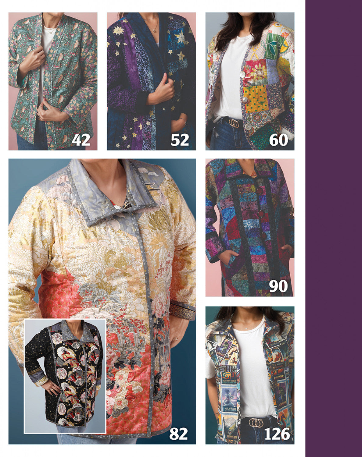 Sewing Quilted Patchwork Jackets - L796