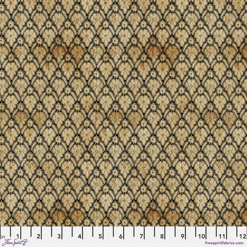 Laboratory Quilt Fabric by Tim Holtz - Tattered in Neutral - PWTH191.NEUTRAL