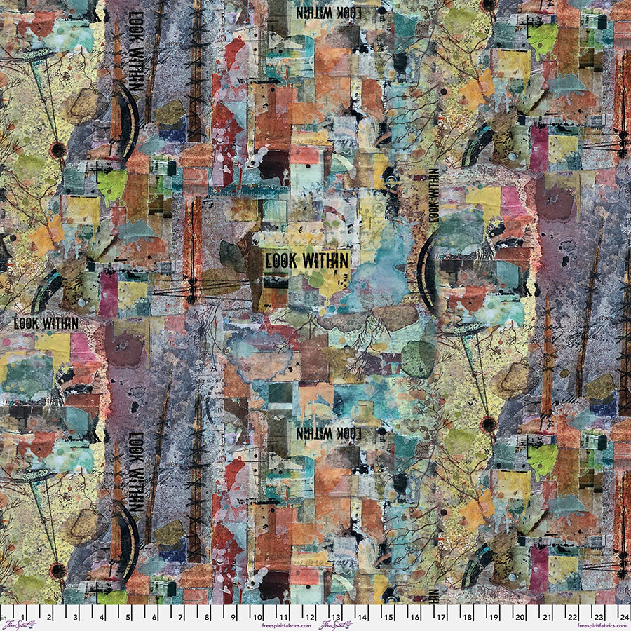 Live Out Loud Quilt Fabric - Look Within in Cornucopia Multi - PWSE016.CORNUCOPIA