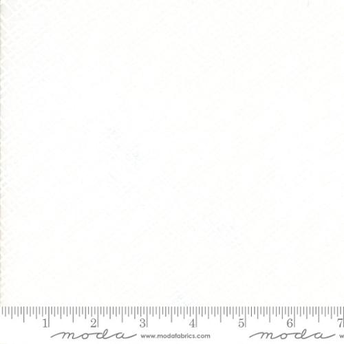 Moda Muslin Mates - Trellis White on White - 33138 11