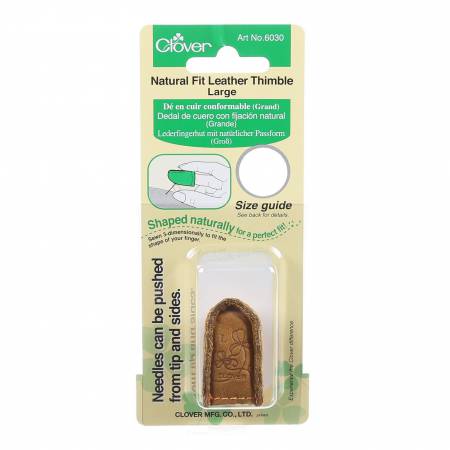 Natural Fit Leather Thimble - Large - 6030CV