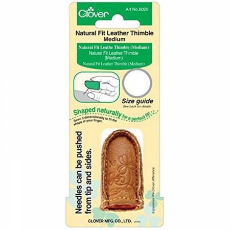 Natural Fit Leather Thimble - Medium - 6029CV