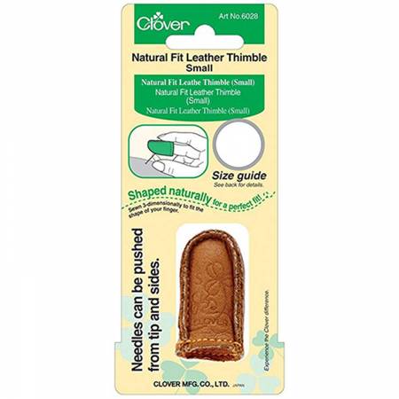 Natural Fit Leather Thimble - Small - 6028CV