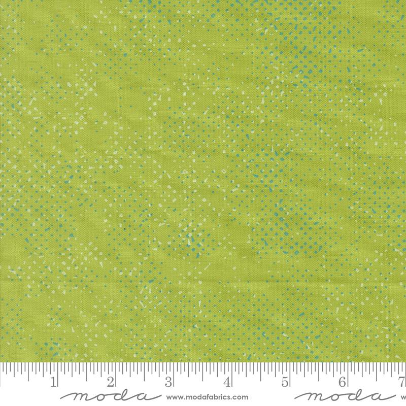 Olive You Quilt Fabric - Spotted Blender in Leaf Green - 1660 229