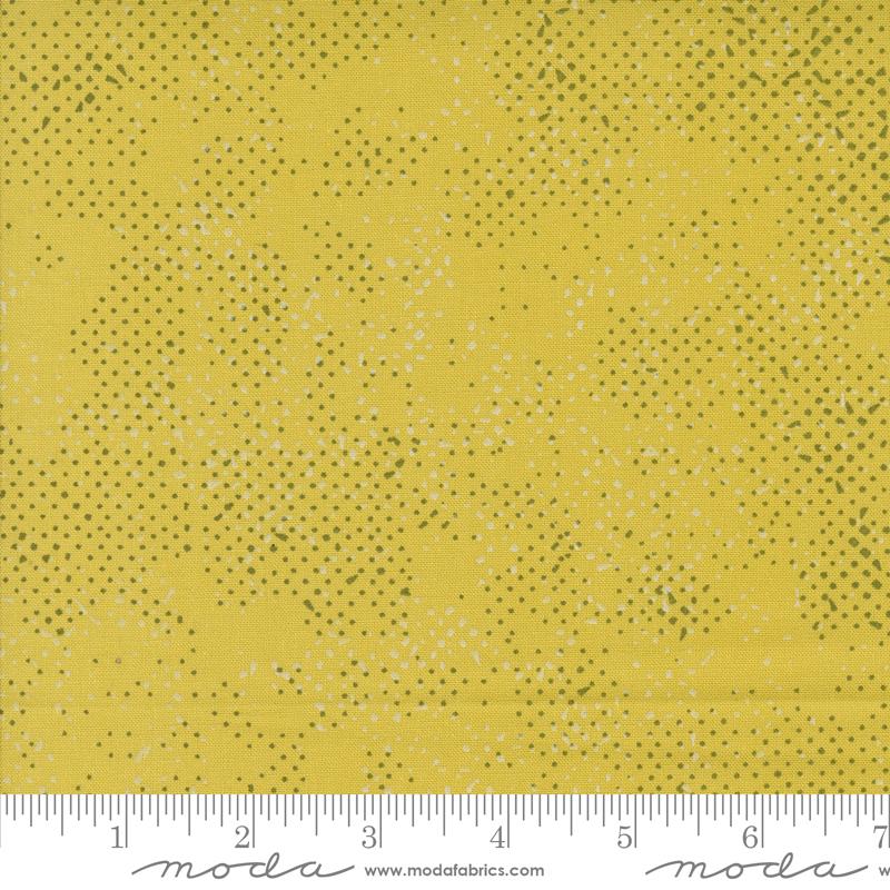 Olive You Quilt Fabric - Spotted Blender in Maize Gold - 1660 228