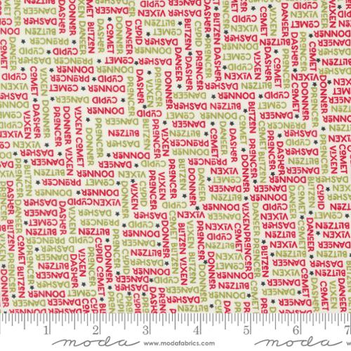 On Dasher Quilt Fabric by Sweetwater, The Herd - 55663 11