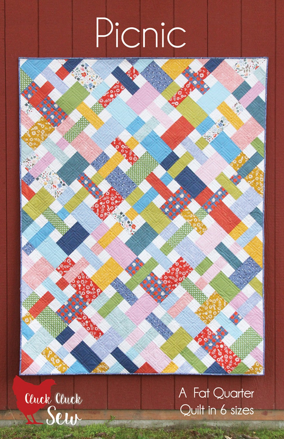 Picnic Quilt Pattern from Cluck Cluck Sew - CCS 199