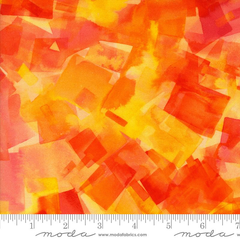 Playground Quilt Fabric - Prism in Sunshine Yellow/Orange - 2269 13