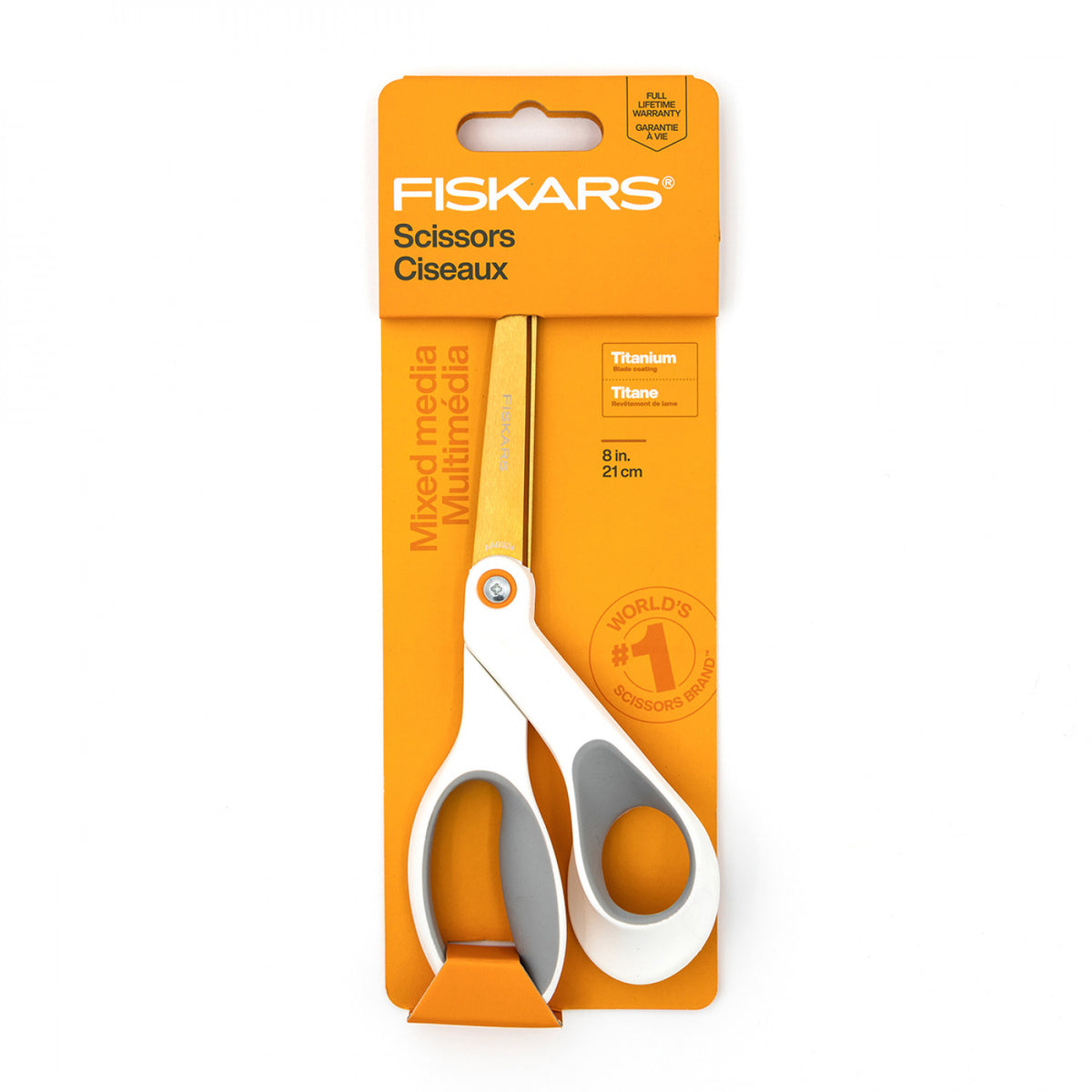 Premium SoftGrip 8in Scissors by Fiskars - 1069766