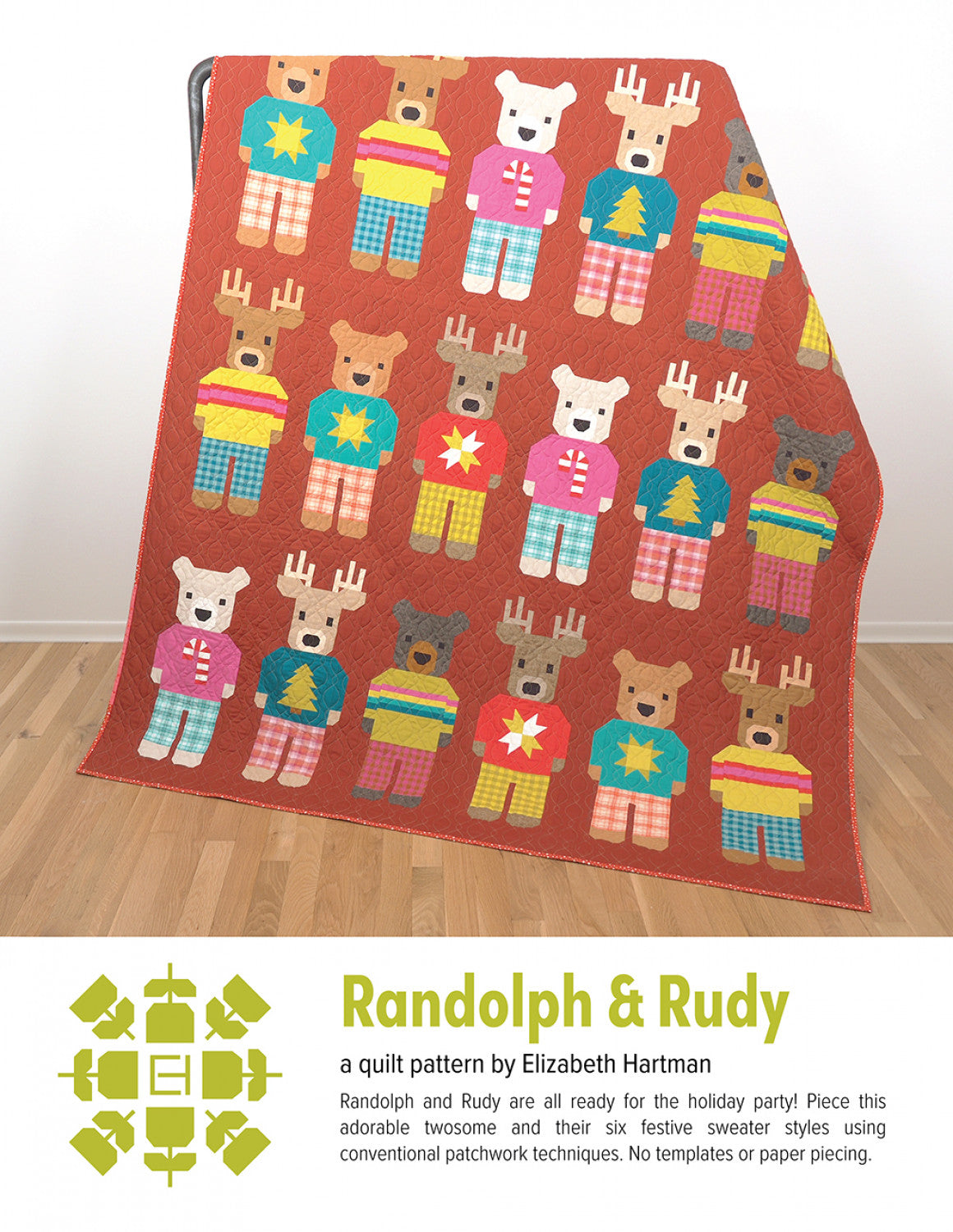 Randolph & Rudy Quilt Pattern by Elizabeth Hartman - EH 078