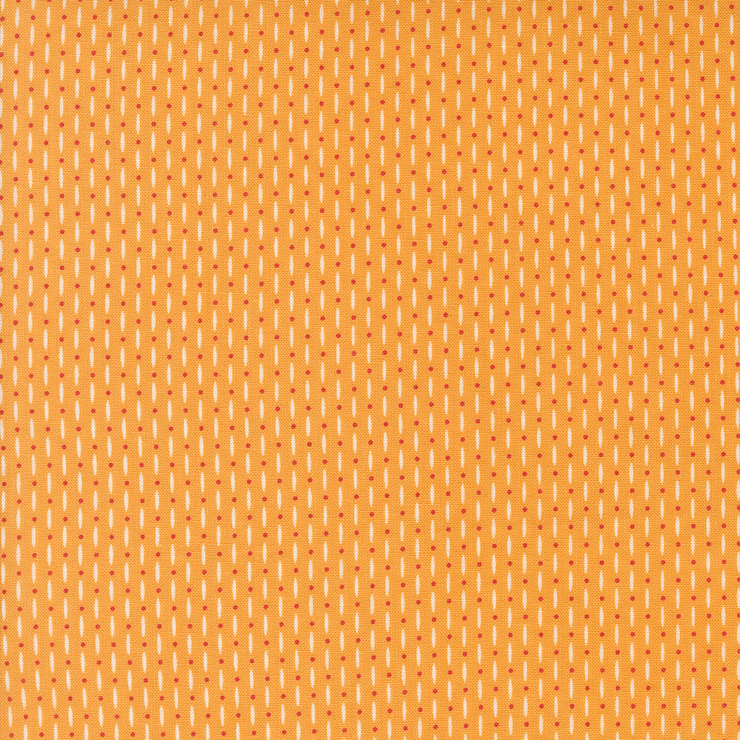 Raspberry Summer Quilt Fabric -  Beaded in Apricot Orange - 37696 24