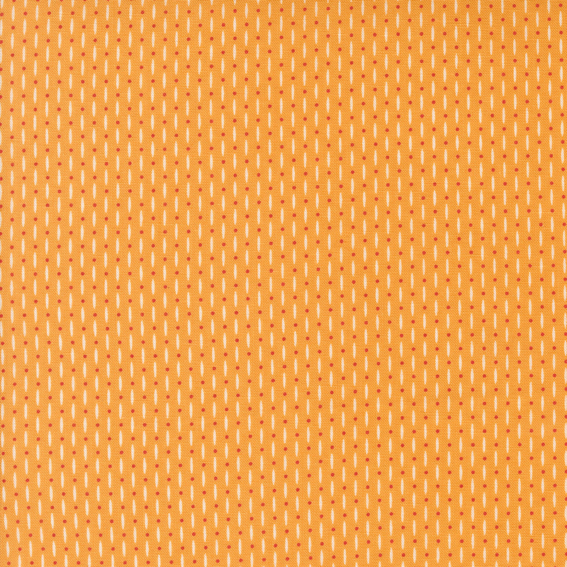 Raspberry Summer Quilt Fabric -  Beaded in Apricot Orange - 37696 24