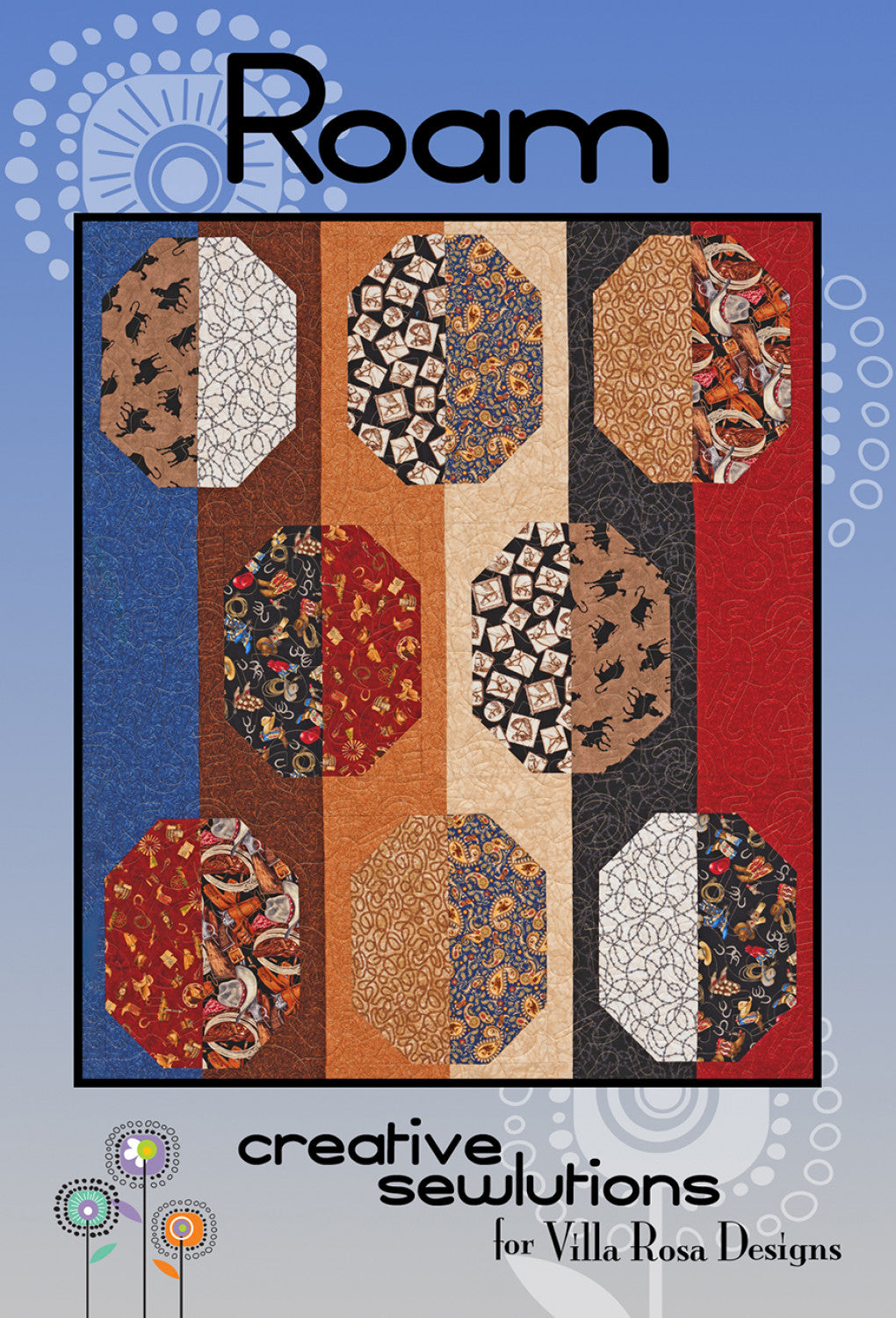 Roam Quilt Pattern by Villa Rosa Designs - VRDCS007