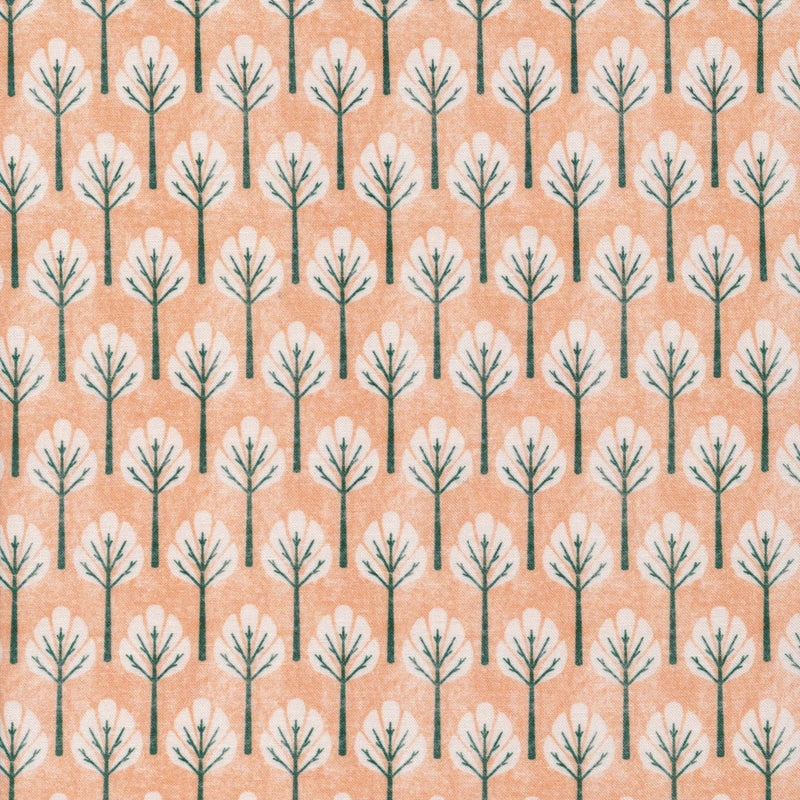 Rosy Deco Quilt Fabrics - Elwood in Peach - 227421