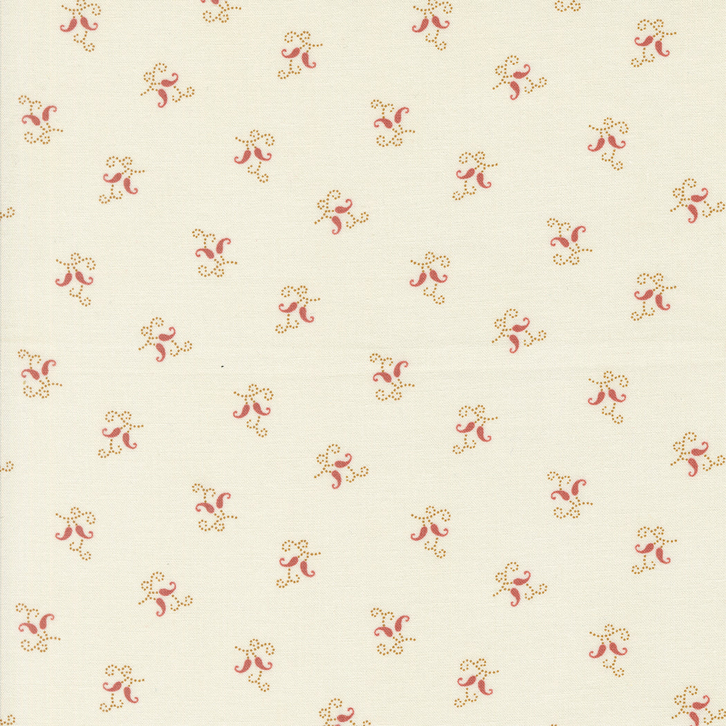 Sandalwood Quilt Fabric - Felicity Opal Cream - 44388 11