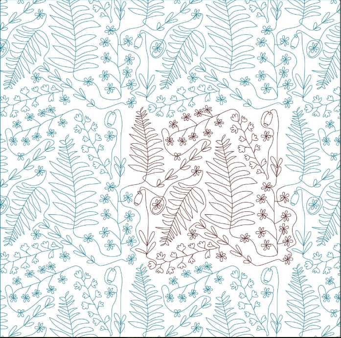 Longarm Pattern: Garden *