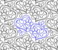 Longarm Pattern: Puppy Love E2E