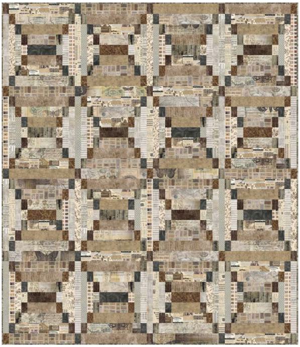 Digital Download, free pattern: Weathered Quilt