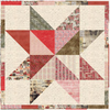 Digital Download, Free Pattern: Red Standout Star Quilt Pattern