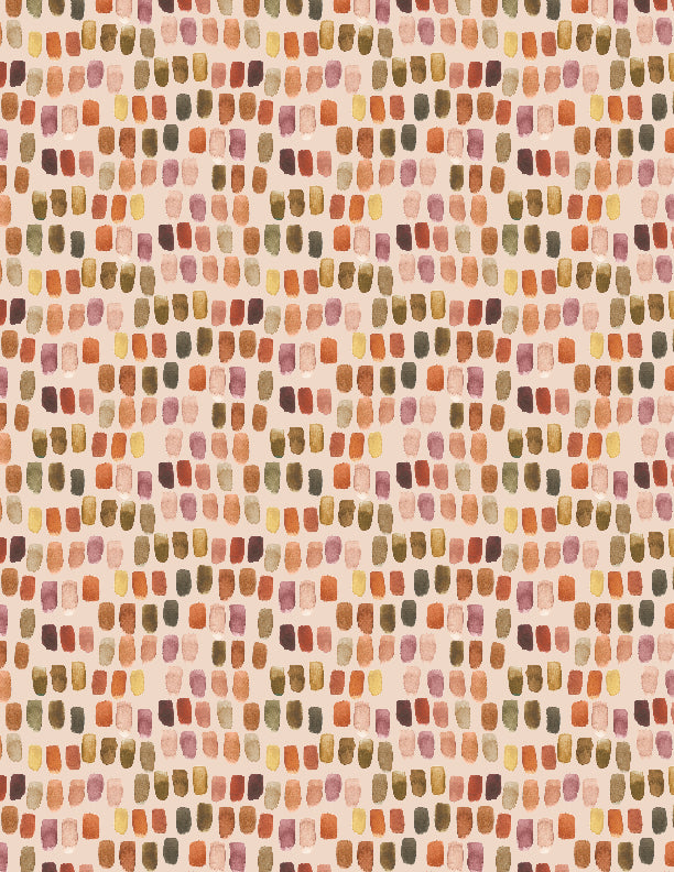 Season's Study Quilt Fabric - Swatches in Pink - 3041 17839 332