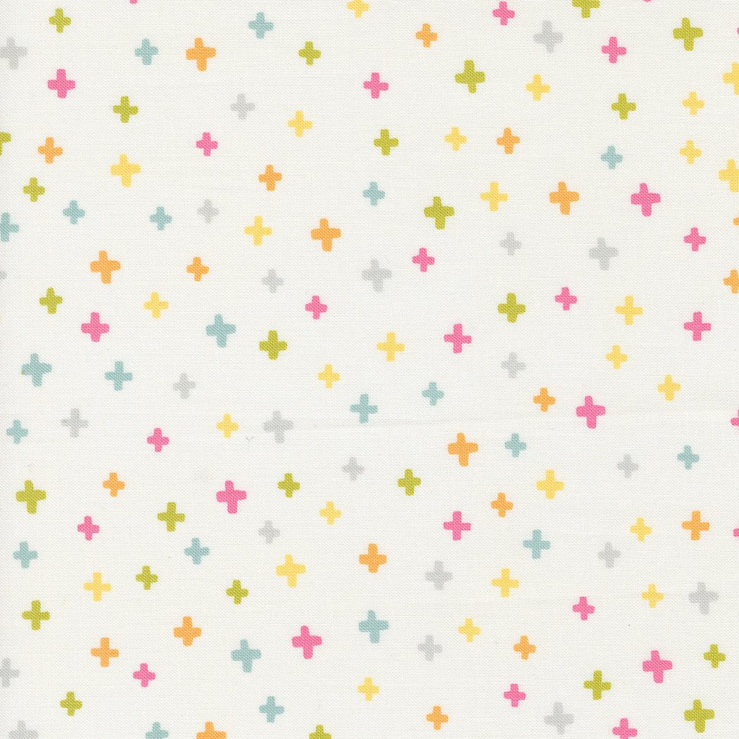 Shine Quilt Fabric - Addition in Cloud Multi - 55673 11