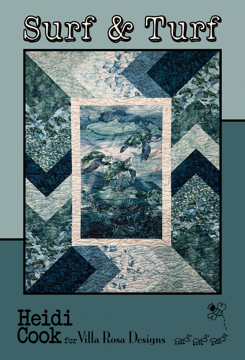 Surf & Turf Quilt Pattern by Villa Rosa Designs - VRDMC125