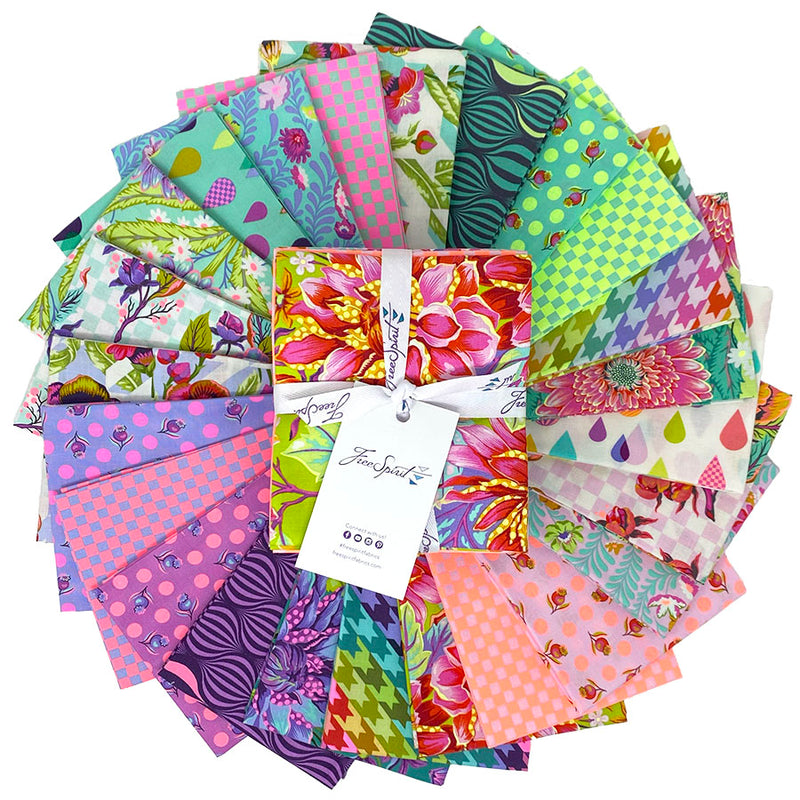 Untamed Quilt Fabric by Tula Pink - 24 piece Fat Quarter Bundle - FB4FQTP.UNTAMED