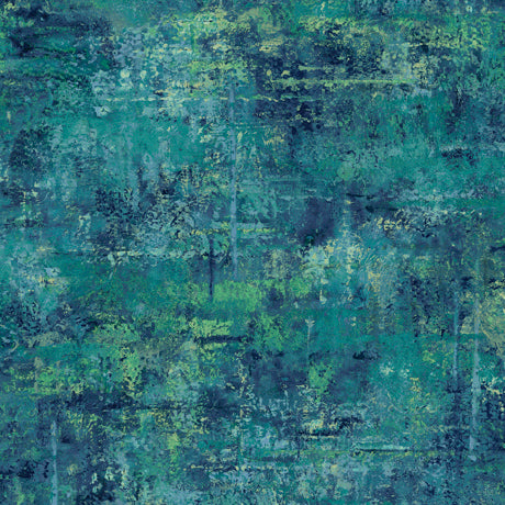 Vibe Quilt Fabric - Mottled Blender in Teal - 2600 30663 QW