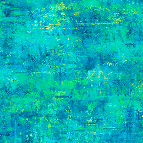 Vibe Quilt Fabric - Mottled Blender in Turquoise - 2600 30663 Q