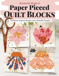 Wonderful World of Paper-Pieced Quilt Blocks Book - L0628W