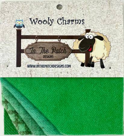 Wooly Charms - Spearmint - 5 pieces - WC5705