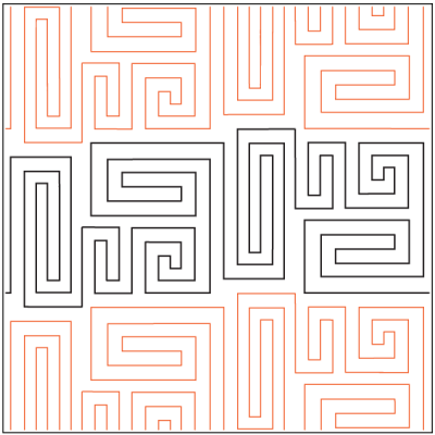 Longarm Pattern: Celtic Maze