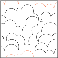 Longarm Pattern (not for sale): Cumulus